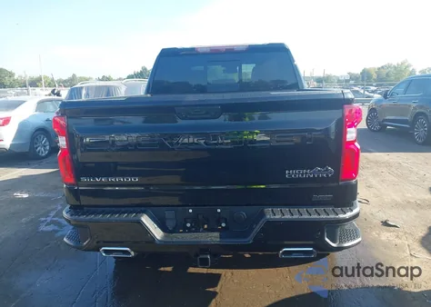 2022 Chevrolet Silverado 1500 4Wd Short Bed High Country z USA, uszkodzony, nr VIN 1GCUDJET5NZ577981